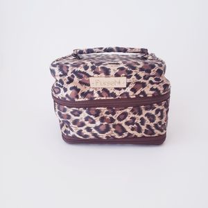 Pursen Leopard Print Small Jewelry Case